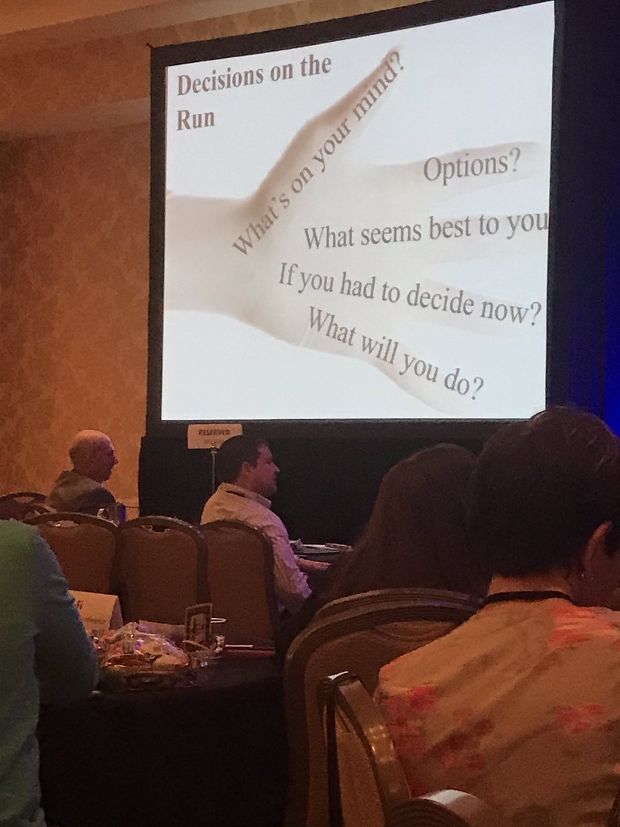 drdmetz's tweet photo. Decisions on the run...How to make decisions faster! Dr. Mark DeVolder
#APL2017 #edchat #change https://t.co/EGYtfLP0mf