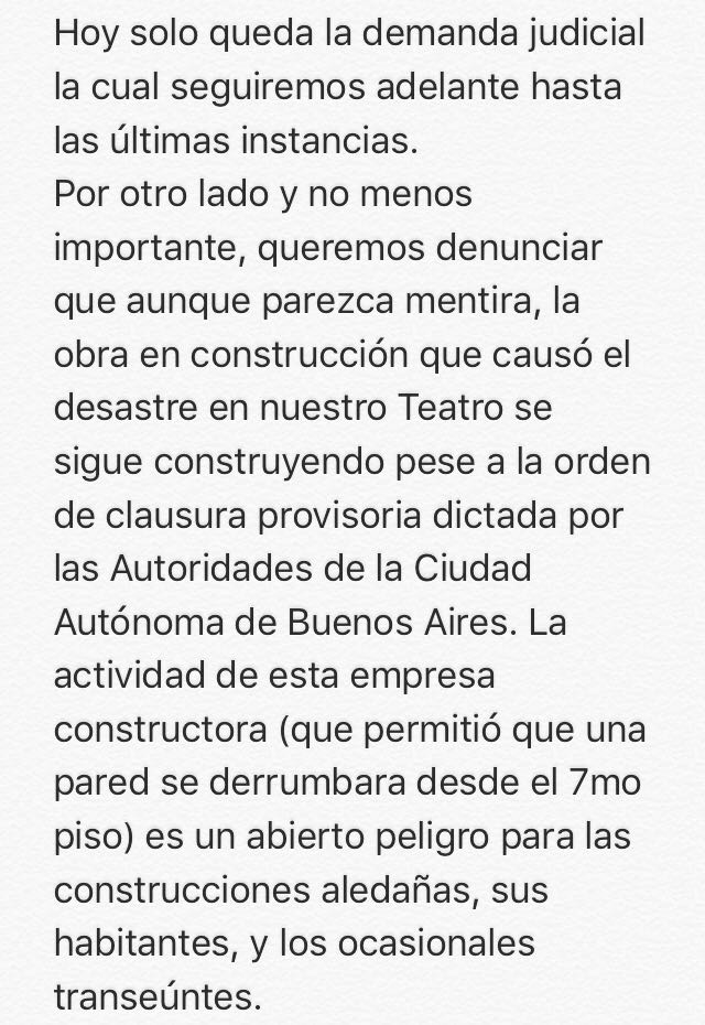 Importante! Ayudanos a difundir la situación del Kairós y la negligencia y desinterés de CLS Construcciones y Pablo Lowenstein.