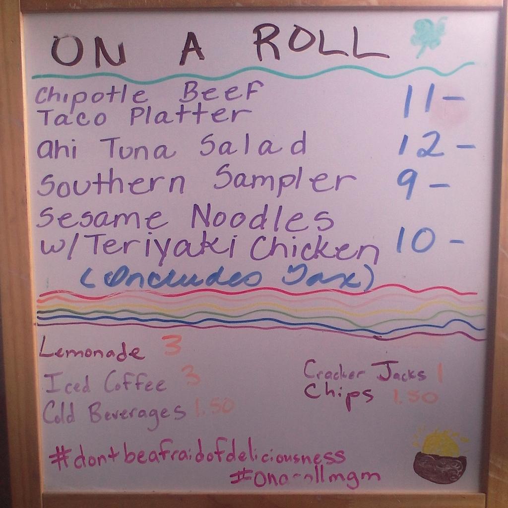 Aren't Thursdays terrific! #onarollmgm #dontbeafraidofdeliciousness