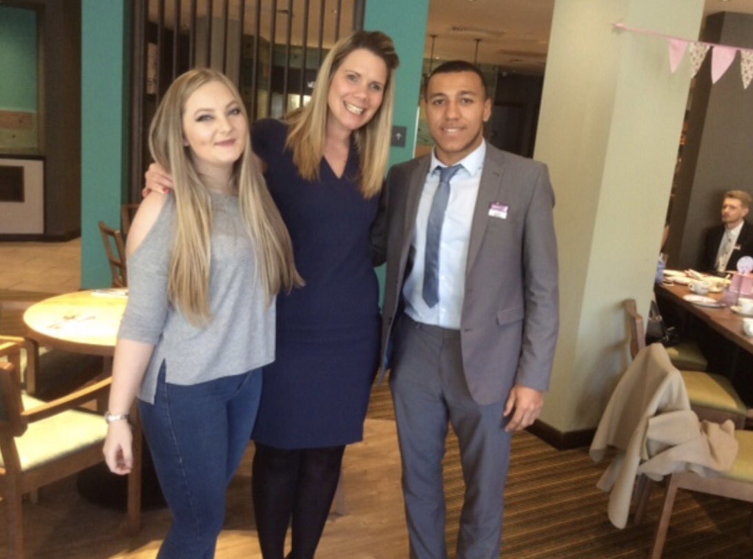 <a href="/PIlincolncity/">Lincoln City PI</a> apprentices Katie &amp; Lewis with OM Rachel 🎉 #NAWSolusUK