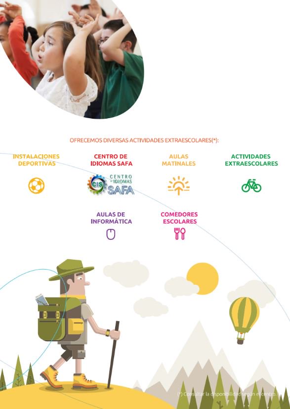 fundacionsafa's tweet photo. Ofrecemos actividades extraescolares diversas: idiomas, deporte, tecnología, etc. #YoConSAFA #EscolarizaAND https://t.co/xv5oDd0Ljv