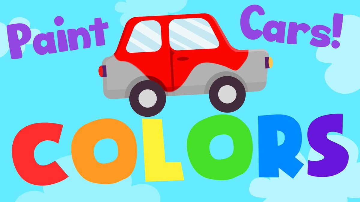 LottyLearns's tweet photo. Colors for kids! #toddlers will love watching #cars get painted. Support us by liking and subscribing! Thanks 
https://t.co/Mdo5LTfhm4 https://t.co/wfFCNsF3MX