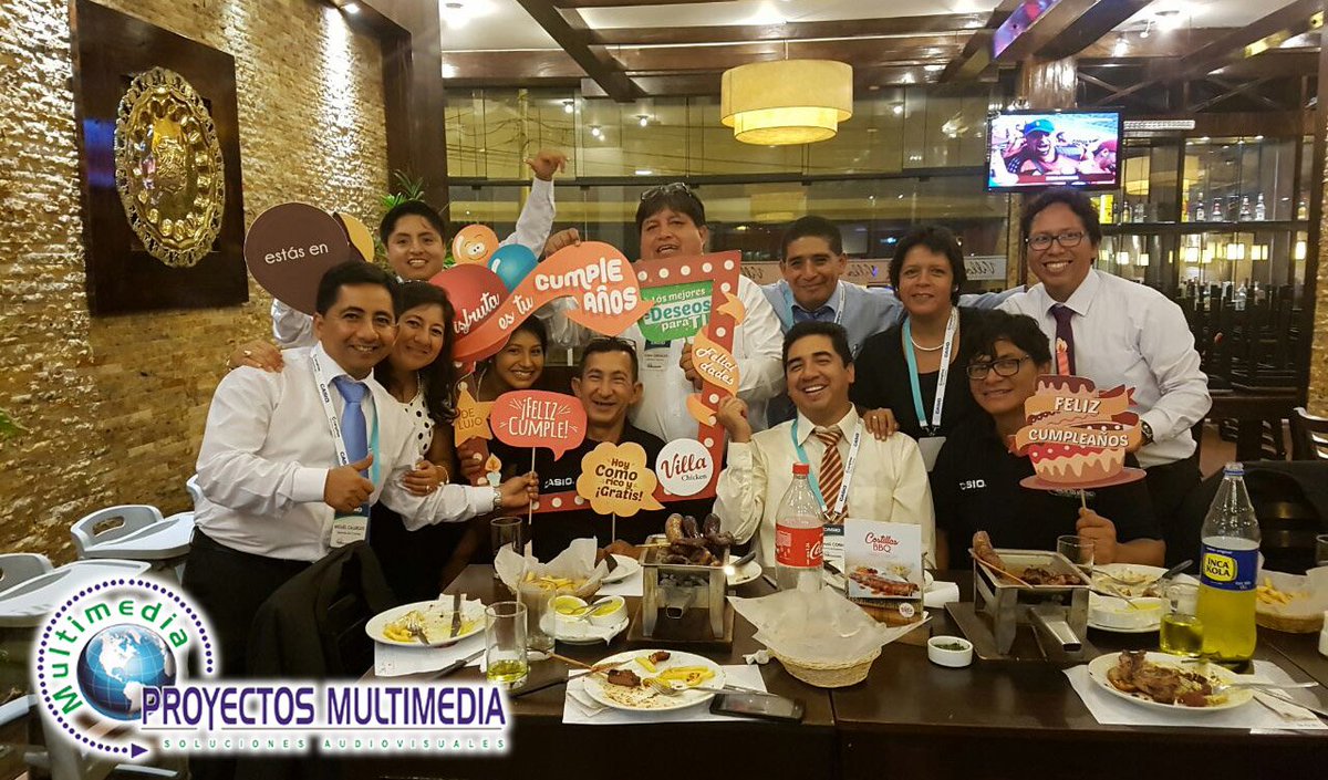 proyectosmulti's tweet photo. En #ProyectosMultimedia queremos aprovechar en saludar a nuestro colaborador Arturo Siu por su onomástico este último martes 7. https://t.co/tqtDYg0fVz