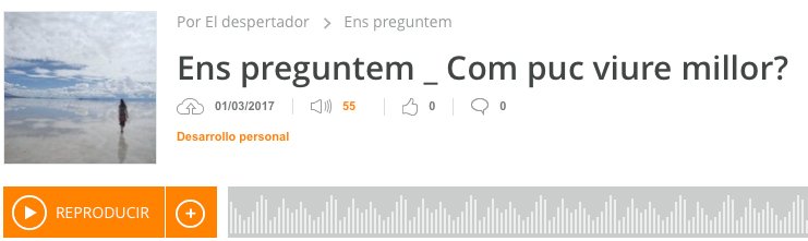 somriulavida's tweet photo. Ens preguntem... com puc #viure millor?
Descobreix algunes claus en aquest #podcast
https://t.co/N3BwBBUsY0
Amb @encaminat @LaTREMendaMente https://t.co/zYIil5fq7Y