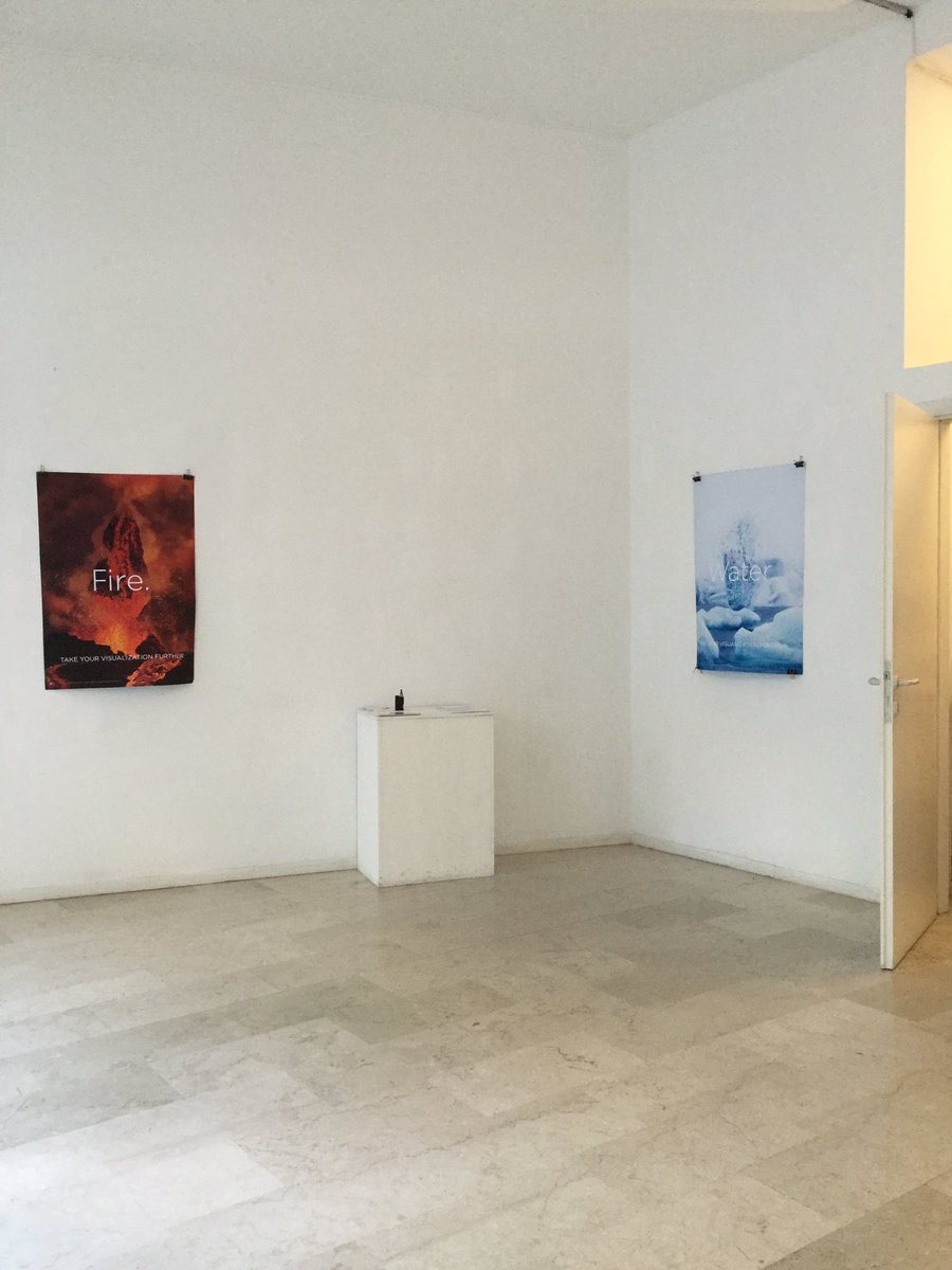Allestimento per "Fear, Risk, Failure and Success".
Vi aspettiamo stasera alle 20!