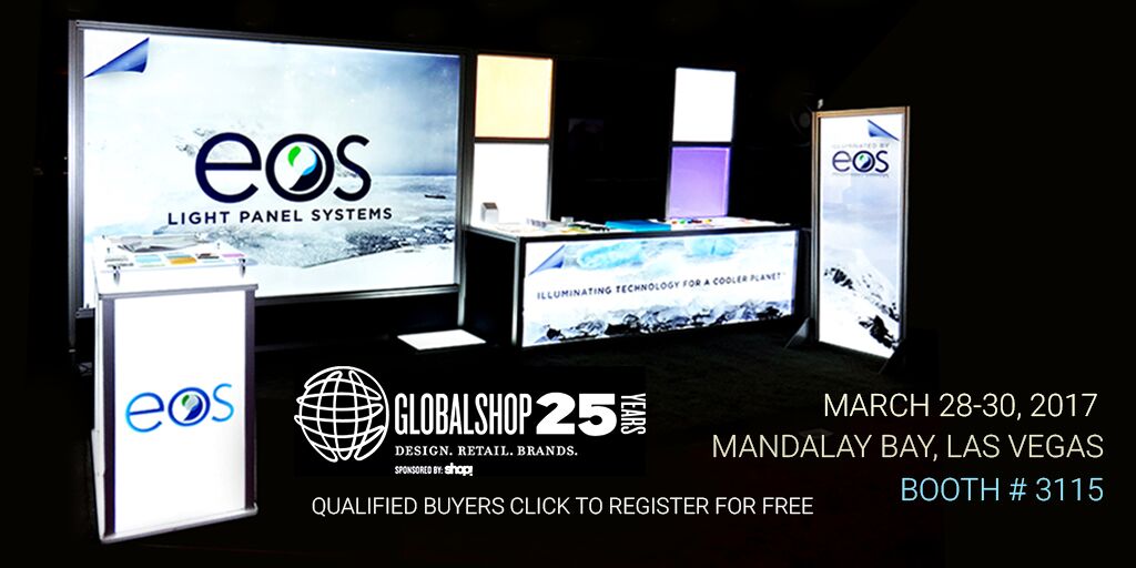 eoslightpanels's tweet image. Are you ready for Global Shop? Be sure to stop by booth #3115. We&apos;ll see you there! ow.ly/2DH8309uNUt #eosLightPanelSystems