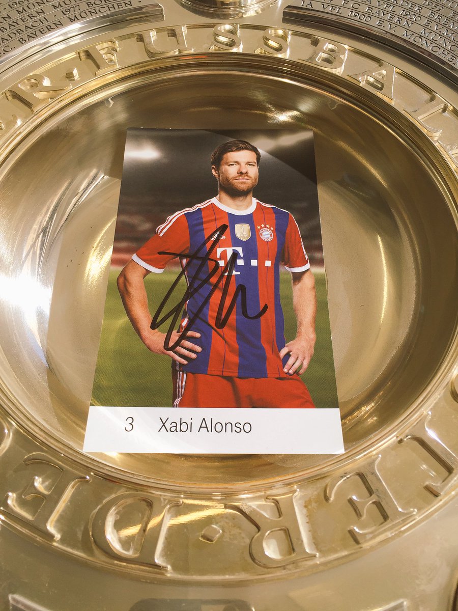 RT for a chance to win this signed <a href="/XabiAlonso/">Xabi Alonso</a> photo!