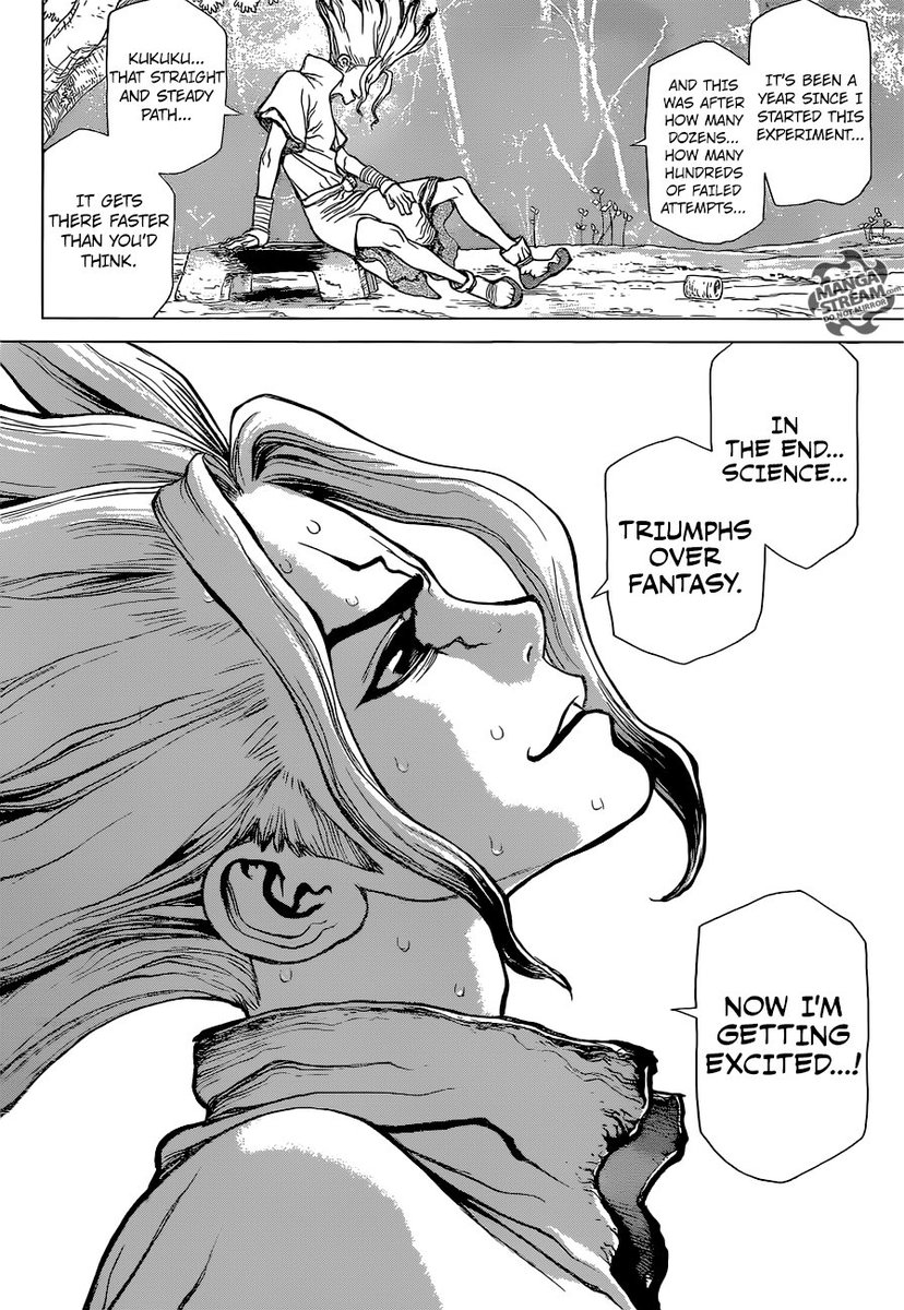 Dr Nate Bestman Ph D In Ghostology On Twitter This New Manga Dr Stone Is Fucking Badass