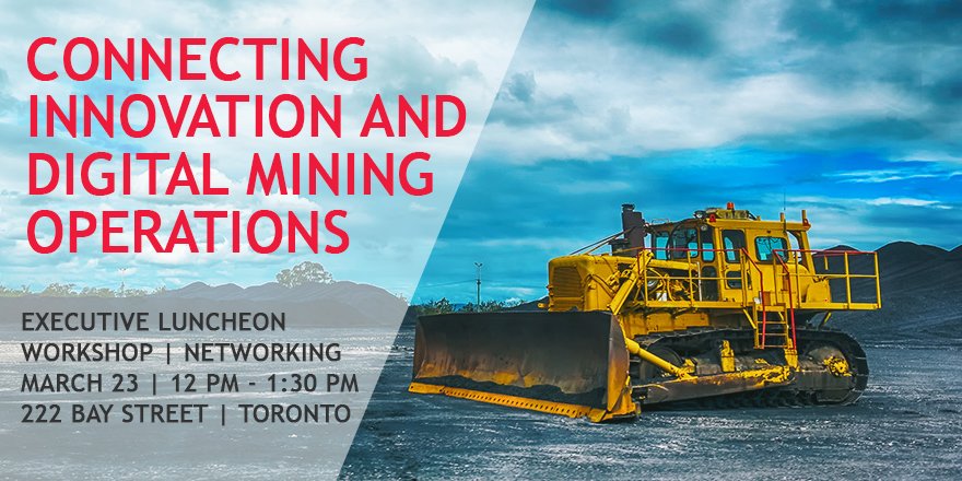 Join us for lunch and a workshop to learn how to achieve positive ROI via mining analytics &amp; government incentives: bit.ly/2mKnlGq
