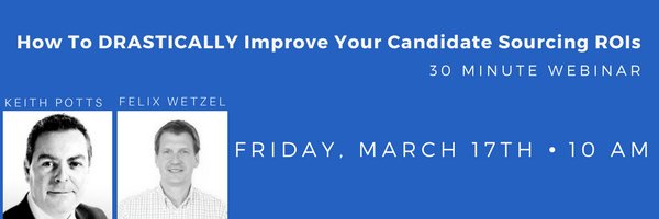topengineer's tweet photo. Join @keithpotts and @FelixWetzel next Friday (17th March) at 3PM in their webinar: How To Improve Recruitment ROIs https://t.co/9Ou3bEquUF https://t.co/l2248zZh8h