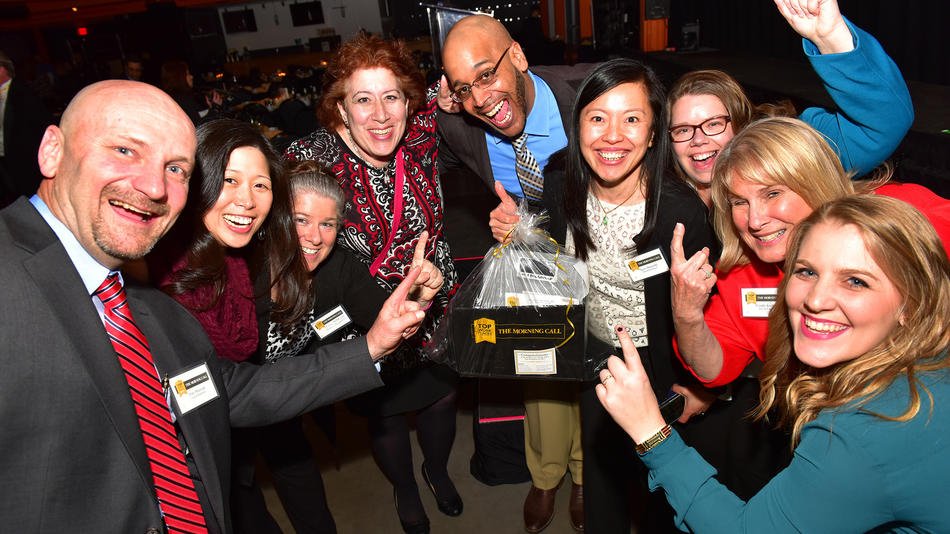 DunBradstreet's tweet photo. Congrats #TeamDNB! We were named the #1 Top Workplaces in Lehigh Valley! 🎉 https://t.co/3ZZpor3KNl @mcall #TopWorkPlacesLV https://t.co/wH646vSpHP