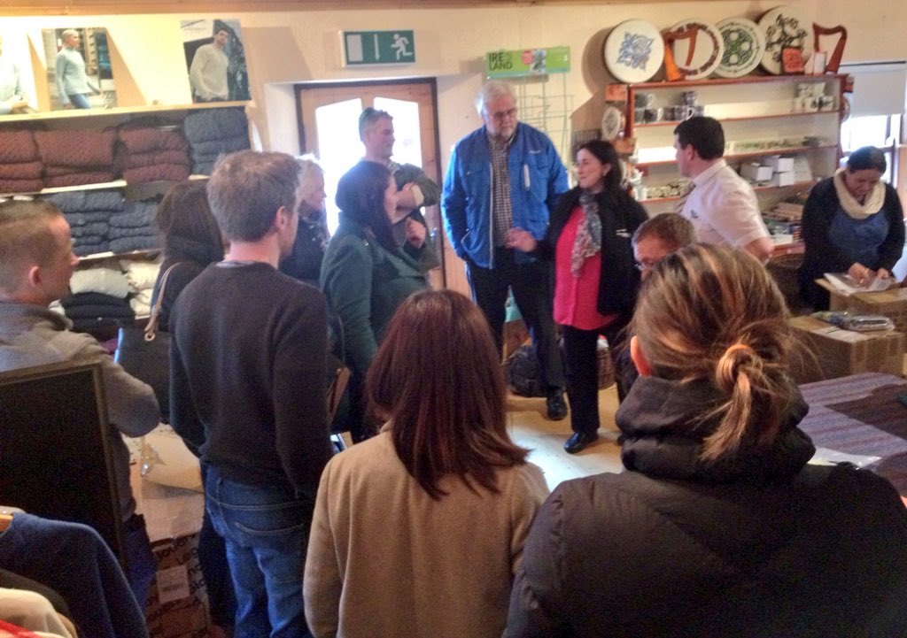 Delighted to be the 1st guests of 2017 to visit Glencolmcille Folk Village, their 50th Anniversary #wildatlanticway