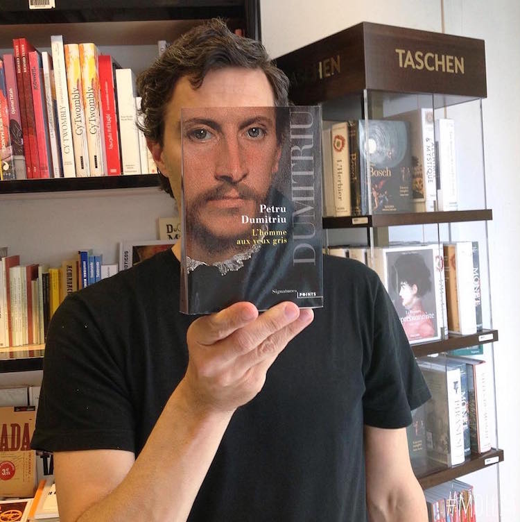 mymodernmet's tweet image. A French bookstore seamlessly blends people’s faces with book covers trib.al/J6rRvPZ