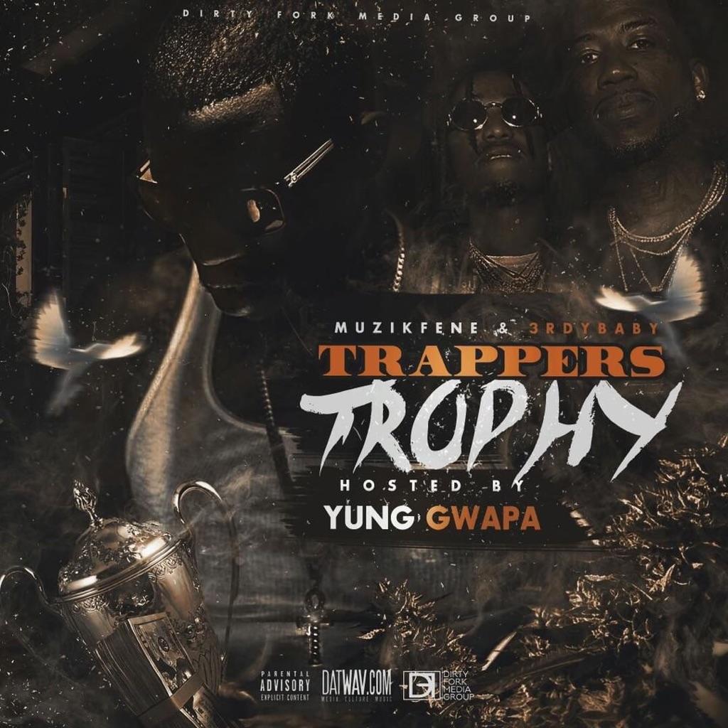 JennThePR's tweet photo. #trapperstrophy next Tuesday @livemixtapes hosted by @yunggwapa 🔱 #DirtyFork #Blackheart 💛 https://t.co/gkObSYhYNy