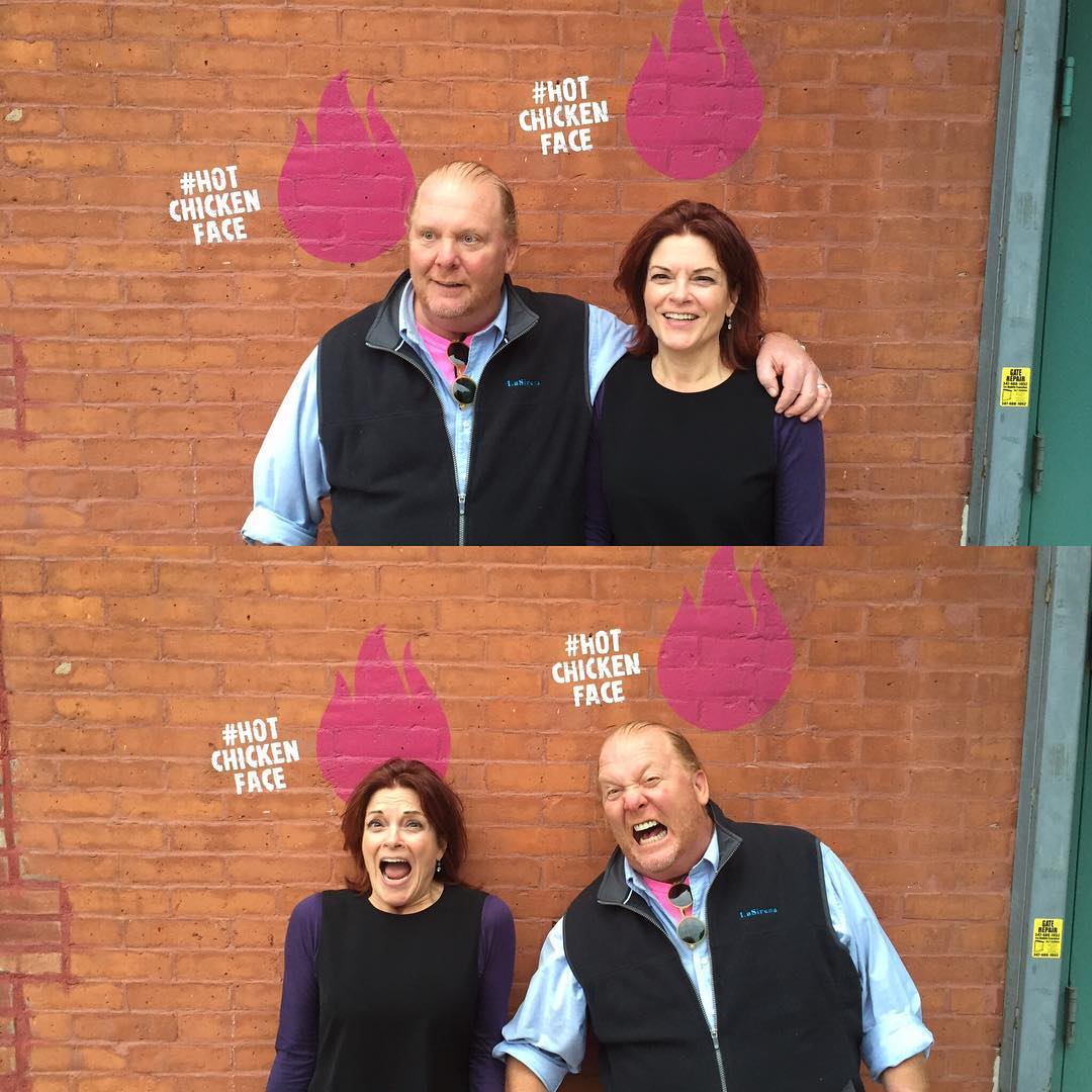 CarlaHallSK's tweet photo. #TBT @Mariobatali &amp; @rosannecash dropping by the #SouthernKitchen! https://t.co/YaFBACScpI