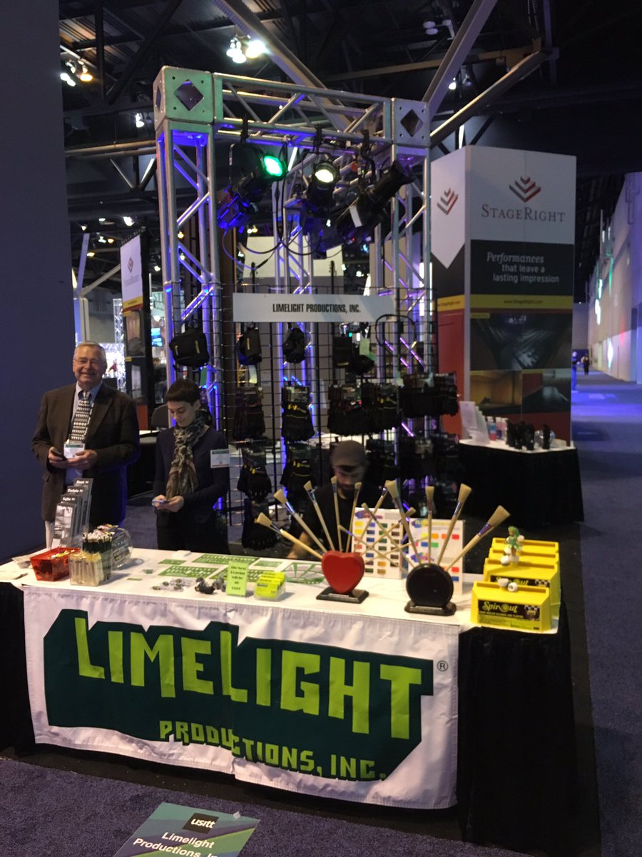 AutomaticDevice's tweet photo. #limelight is ready at #usitt2017! Doors open in 5 min. https://t.co/25bAk4np4X
