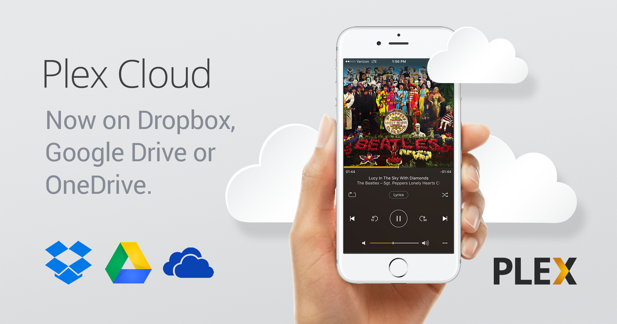 plex's tweet photo. Always on. Always awesome. #PlexCloud. Use @dropbox, @googledrive or @onedrive & be ready in 60 seconds! https://t.co/QtOwiRTTYh https://t.co/h9GhRDw4xR