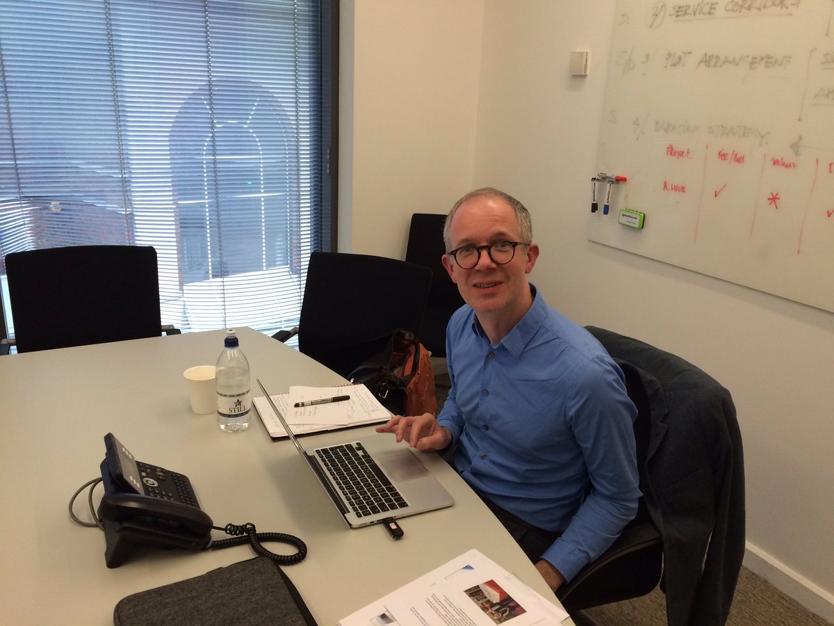 fleming_marie's tweet photo. Immersing @nicbilham in Arup values 😀 ahead of tonight's talk on Geoscience &amp; Sustainable Development at @GeolSurvIE with @JoelCGill https://t.co/KKwCiAYZUO