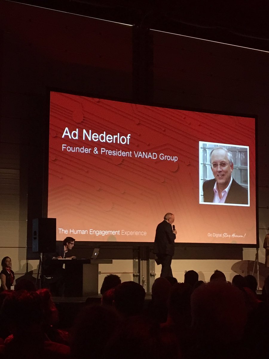 Inspirerend event "The Human Engagement Experience"<a href="/VANAD/">VANAD Engage</a>