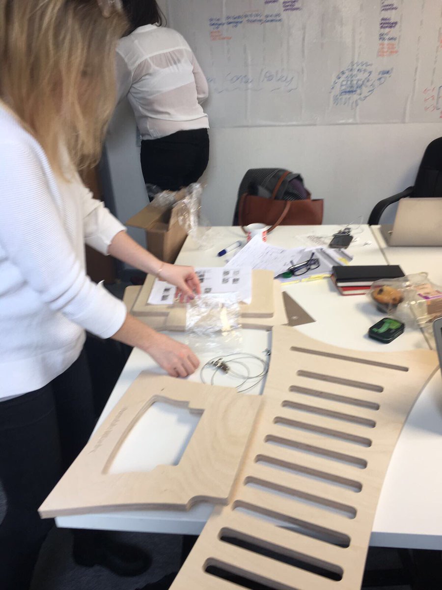openmaker's tweet photo. Our partner @plusvaluetweets practicing some #openmaking! @HumbleWrks #om #makermovement @joshphillips333 @LuisaDeAmicis @beamsplit #3dprint https://t.co/IEMaLSb6BY