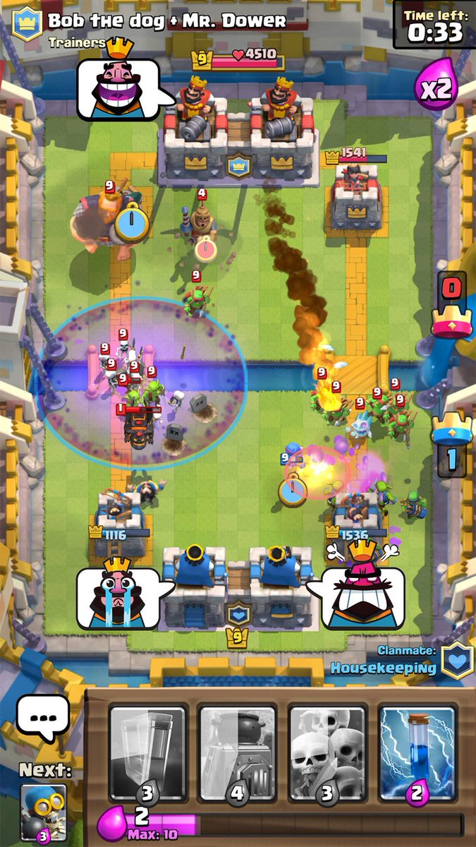 royale_games's tweet photo. 2 vs 2 !!! L'équipe de clash royale vous pouvez pas savoir a quel point je vous aimes !!!! https://t.co/42SX5kyZFF