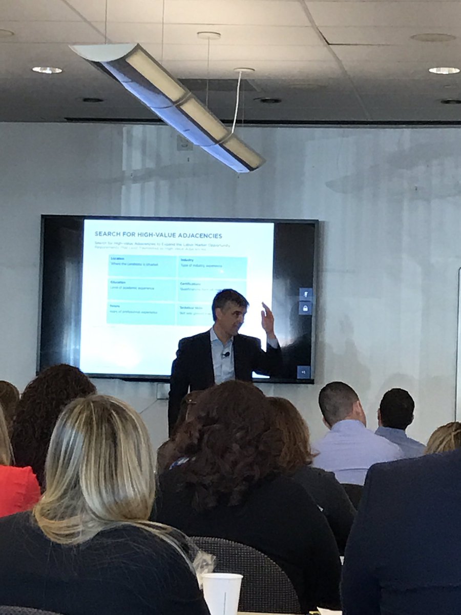 joegill88's tweet photo. Great info from reps of @CEB_News about the trends in #recruiting! #cull #coderot #sipoc #lifeatTJX https://t.co/TesOQWrFh5