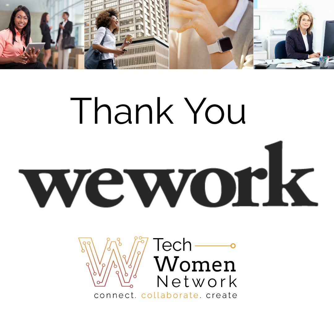 TechWomenWork's tweet photo. Thank you @wework FIDI for hosting the NY launch event for https://t.co/TpxFLwIIdF.
#TechWomenNetwork #WeWork #weworkFIDI #womenintech https://t.co/bIxW3s2BPd