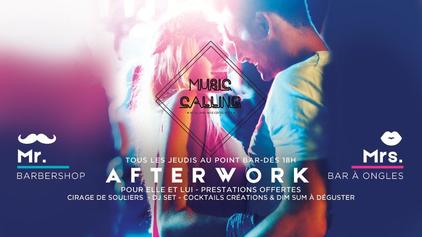 BarsParis's tweet photo. #afterwork au Pullman Bercy : stands Pop My Day, Big Moustache, Les Cireurs ! Ce soir de 19h à 21h ! https://t.co/X0Pl3EzqJE