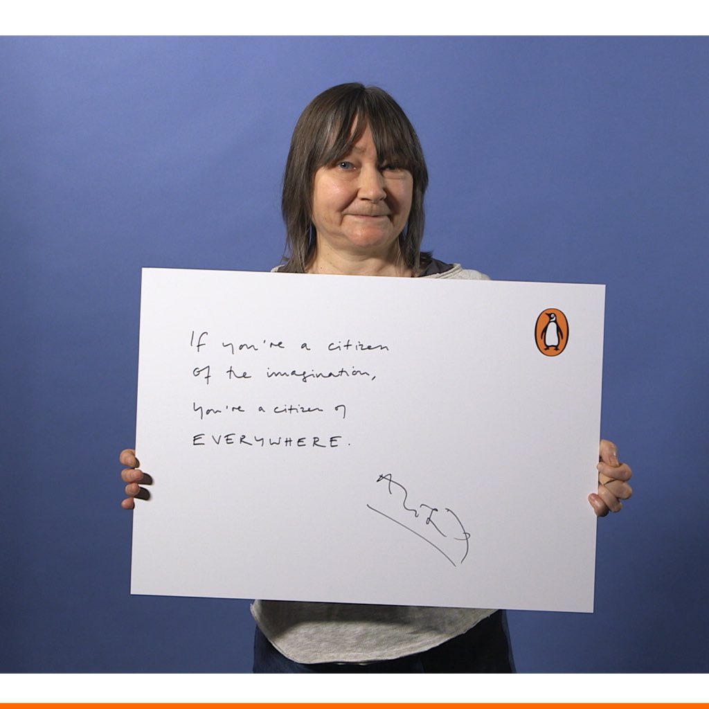 penguinplatform's tweet photo. Such an exciting day at #PenguinPresents! π§π Check out sneak peeks from @FansofJWilson, Ali Smith, @Regyates & @TomFletcher #firstlines2017 https://t.co/eXSrUPGbrq