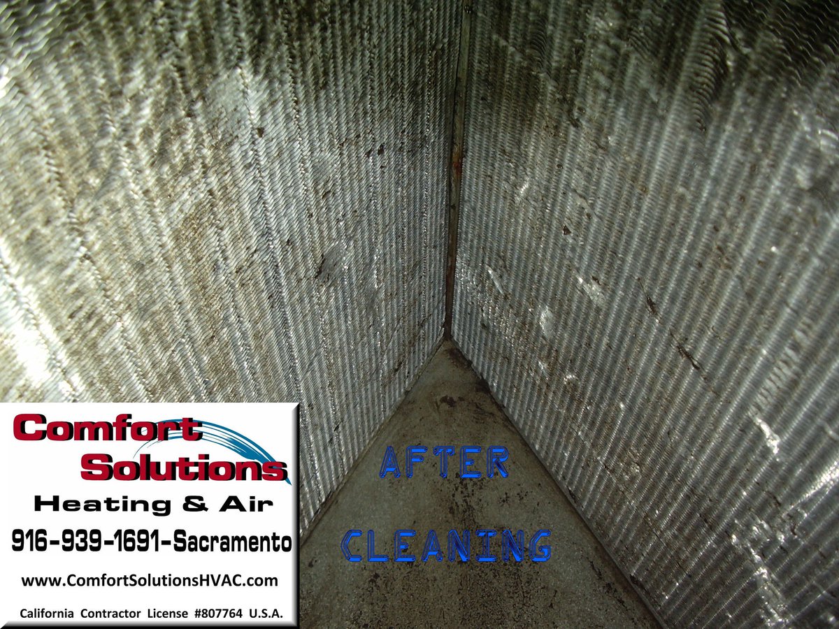 comfortsolution's tweet image. This customer had no cooling and thought the equipment needed to be replaced. After the evaporator was cleaned the equipment worked great.