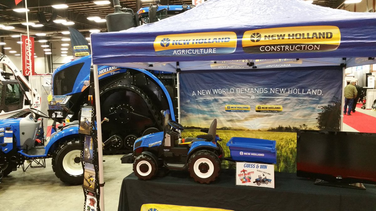 maudea2's tweet photo. Day 1 at the #PCCAgShow17 #gpab Come on Down &amp; Visit BIG BLUE @DLEequipment @NHAgriculture https://t.co/sY47gFikSO
