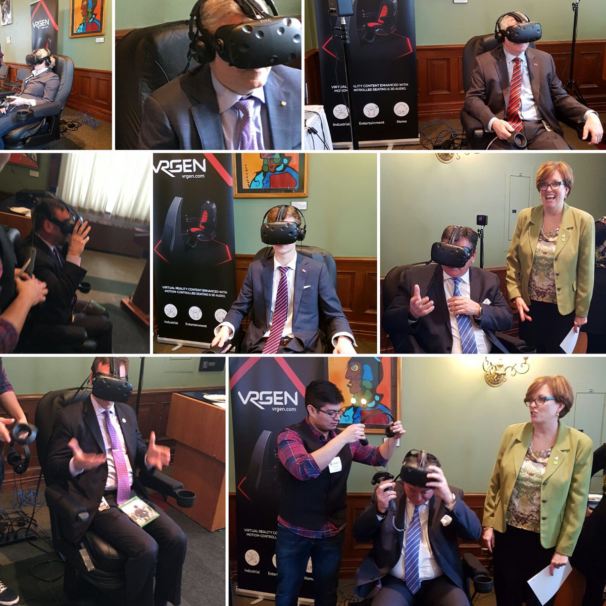 M_Sorrenti's tweet photo. One thing #MPPs can agree on 👍#VRGEN @EMcMahonMPP @SousaCharles @Michaelharrispc
@samoosterhoff #omdc @iamVRgen #IO https://t.co/oTjdw0rw31
