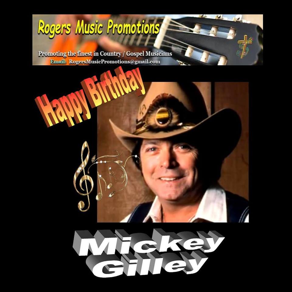 Happy Birthday Today To Mickey Gilley 1980s with the success of Urban Cowboy 