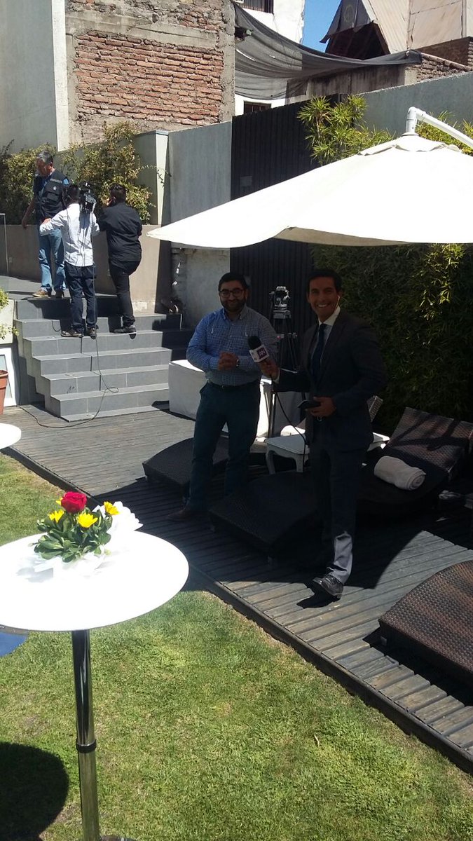 Estamos x salir al aire en @ahoranoticiasAN desde el Hotel Tinto Boutique para todas las novedades de #TemporadaBaja