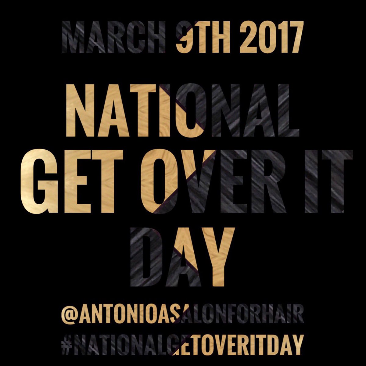 ASalonForHair's tweet photo. On #Mar9th #LoversOfPeace celebrate #NationalGetOverItDay .Get a #GiftCard 💳or #GiftCertificate 🎫for a🌷
#SpringMakeOver 💐@ASalonForHair https://t.co/9xbWNu05ot