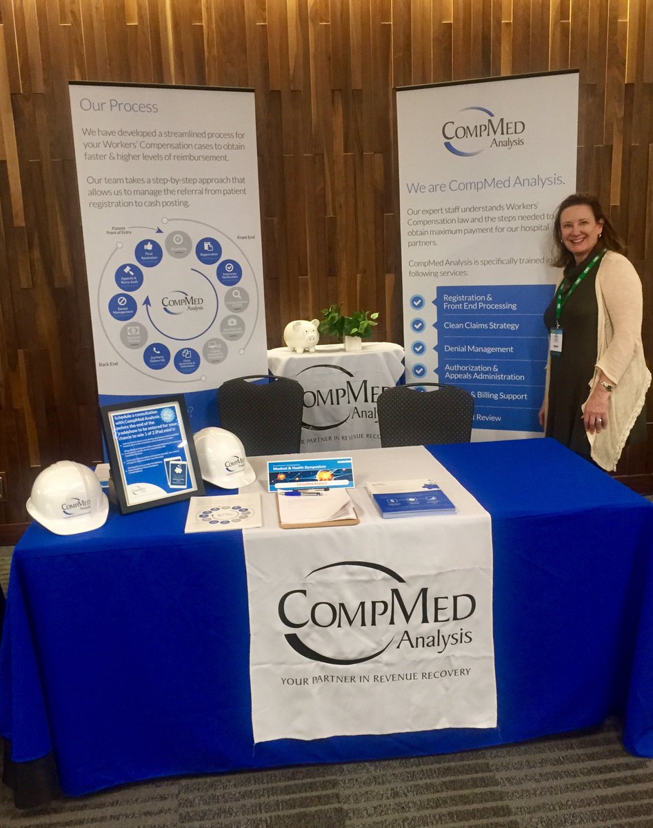 CompMedAnalysis's tweet image. Having so much fun at the @OhioBWC Symposium. Come visit our booth during breaks! #OSC17 #compmedanalysis #complexclaimsresolutions