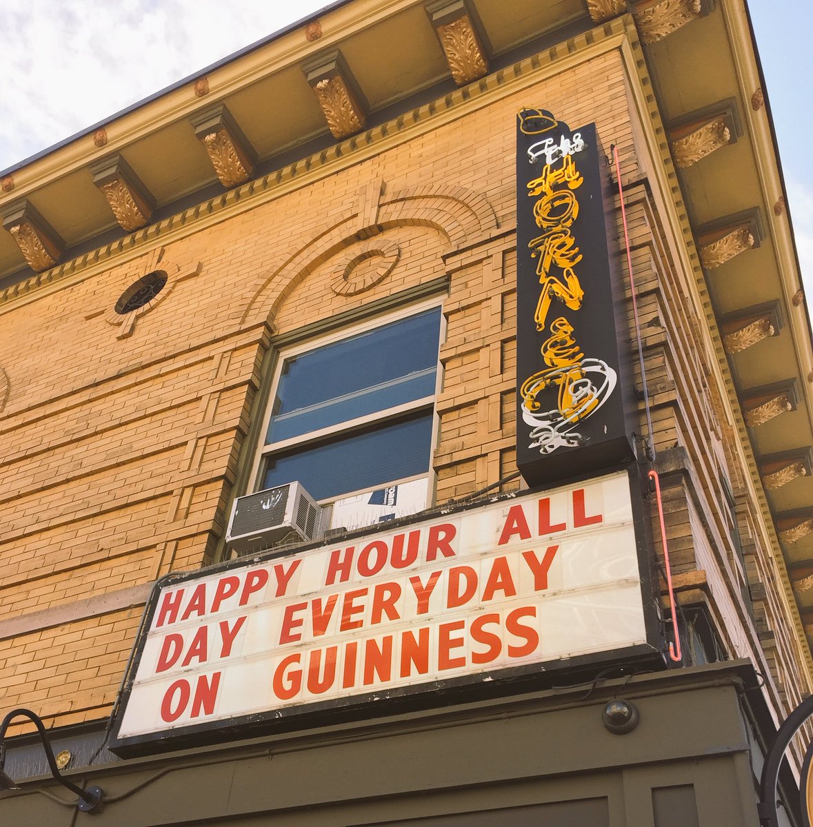 We have $4 <a href="/GuinnessUS/">Guinness US</a> Draft today thru St. Patrick's Day. Come raise a pint. No green beer. #Slainte #StPatricksDay