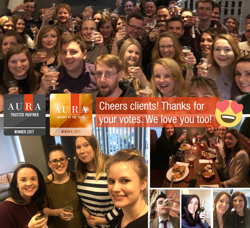 Kokoroglobal's tweet photo. Chuffed to be Aura’s Agency of the Year and Trusted Partner. We promise to keep the great work coming. #AuraAwards @AURA_Insight https://t.co/XzOtH62Nod