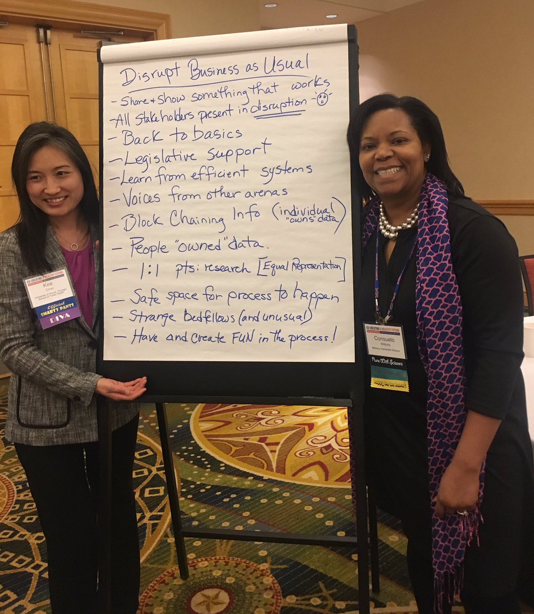 DrCHWilkins's tweet photo. Disrupting business as usual for People Centered Design in Health #cocreatinghealth https://t.co/GHuObRRQFj