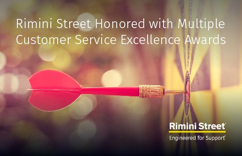 riministreet's tweet photo. Rimini Street is honored with 3 awards for excellence in customer service from @TheStevieAwards &amp; #OnePlanetAwards https://t.co/PLHDD1oApY https://t.co/SebLxfIKs0