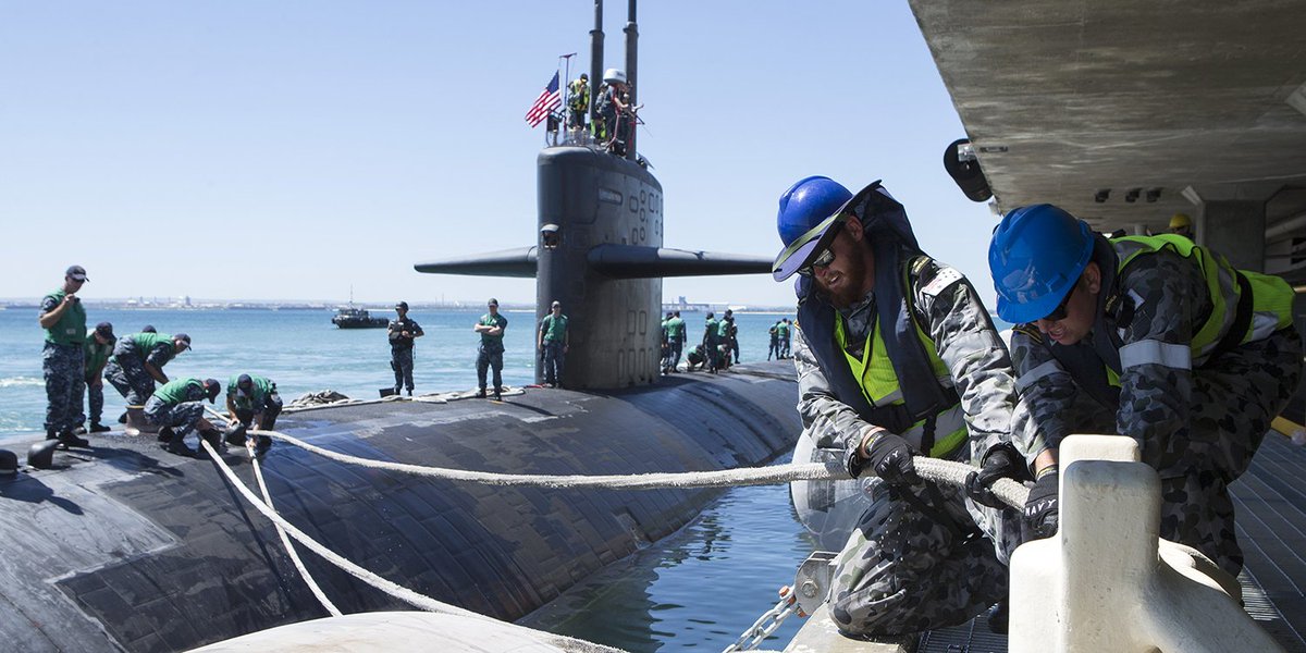 #USSOklahomaCity visits Western #Australia, connects with @Australian_Navy during @US7thFleet patrol: go.usa.gov/xXCDd