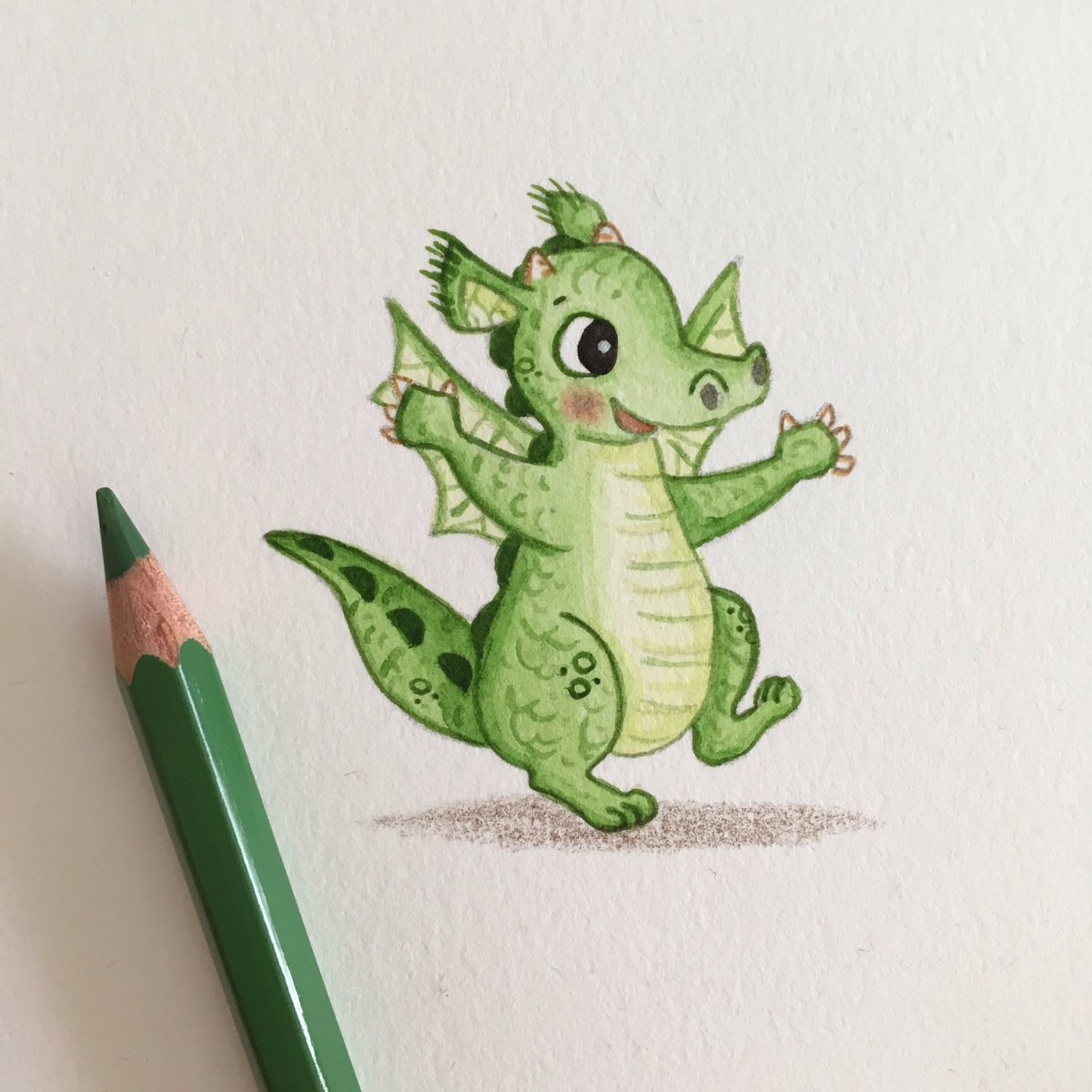AmyAdeleillo's tweet photo. A wee little dragon doodle 🐉 https://t.co/YekFHQHSlc