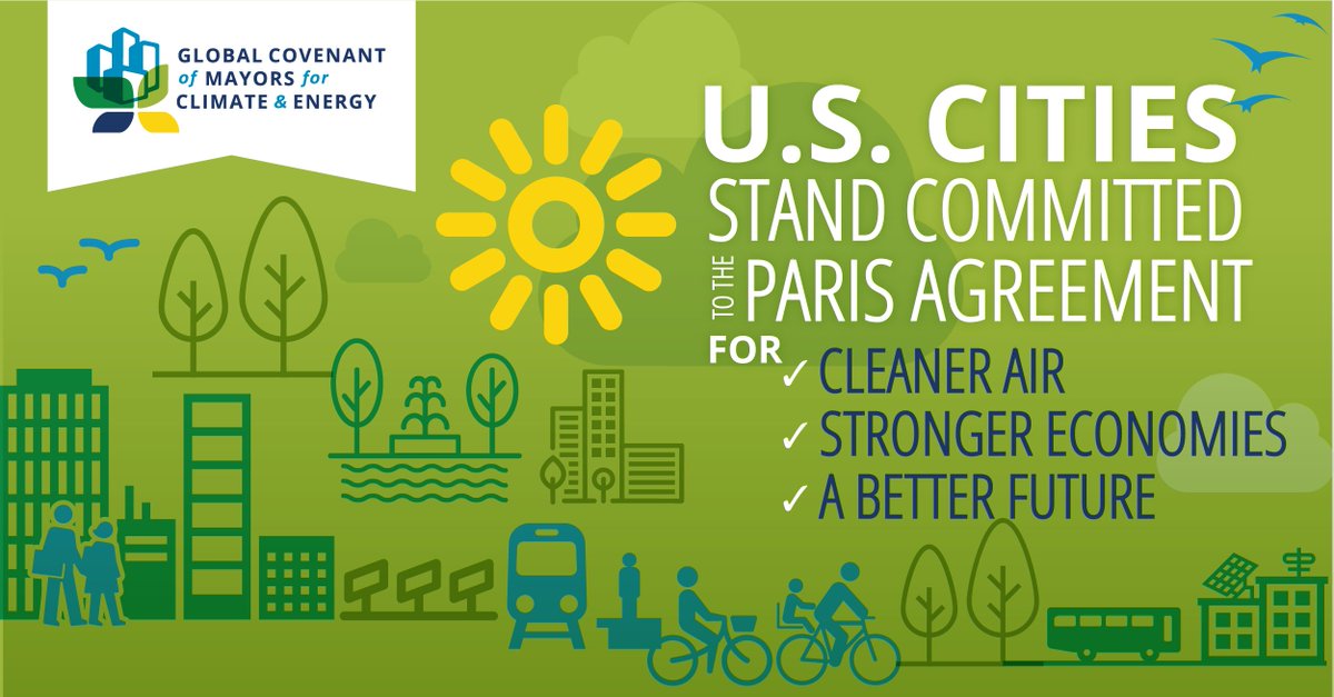 In the face of national uncertainty, #cities across the US will continue honoring #ParisAgreement. #Cities4Climate mikebloom.bg/2m29KJb