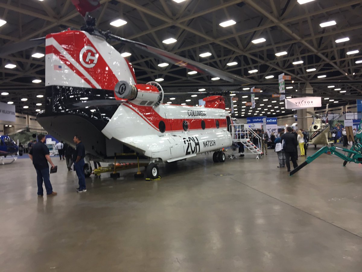 Transupport_53's tweet photo. Checking out some of the helos at #heliexpo2017. Come visit us at booth 7517 before the end of the day! https://t.co/SGUYBIP2hA