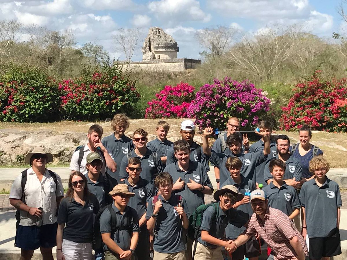 SOARADHD's tweet photo. The Mayan Adventure begins! Our students on their international trip to Mexico! #academyatsoar #outdooreducation #soarnc https://t.co/jKkTTc1wIk