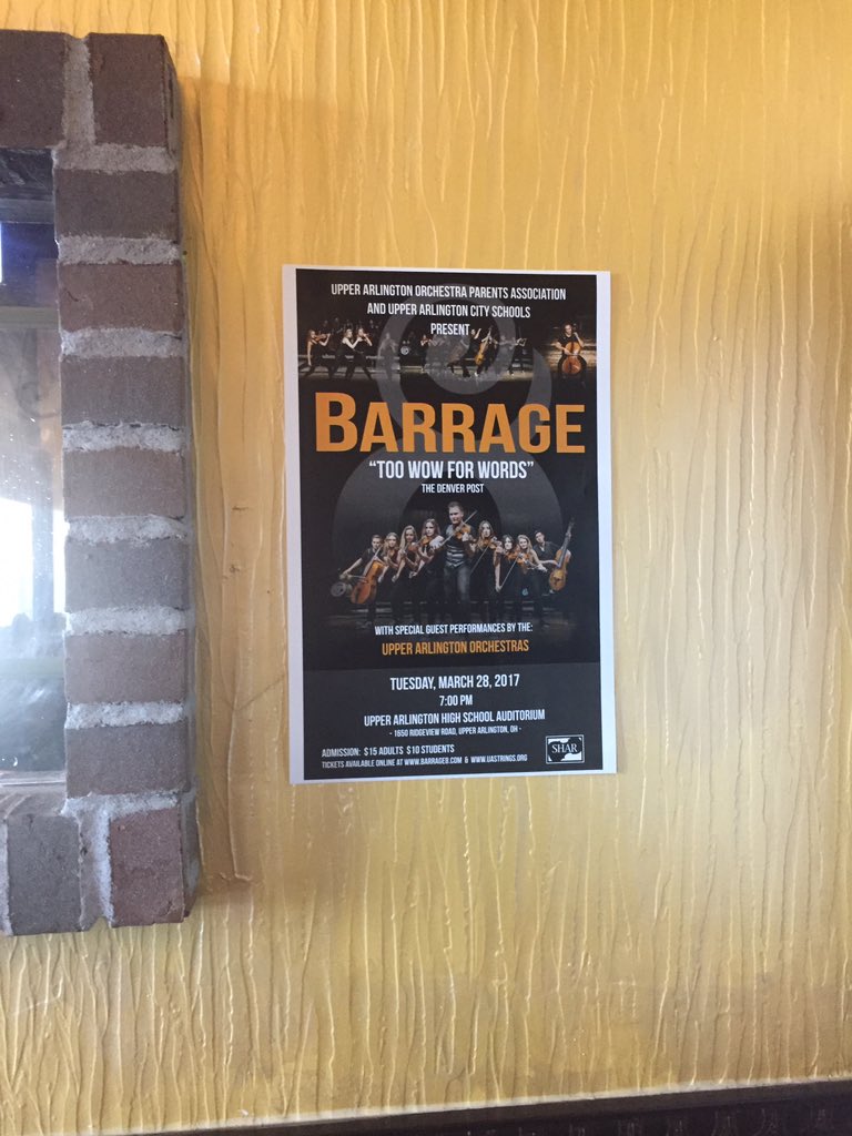 Hey <a href="/UahsBarrage/">UAHS BARRAGE CONCERT</a> found a poster @ Kingsdale Rancho Allegro