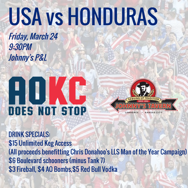 RedCard4Cancer's tweet photo. My friends at @JohnnysTaverns are donating kegs for the #USMNT watch parties on 3/24 &amp; 3/28. All proceeds will benefit #RedCard4Cancer! https://t.co/QF76ETiiqm