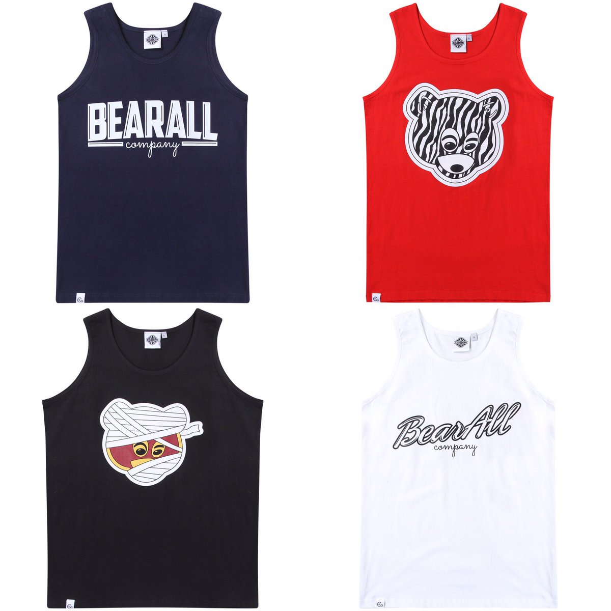 Get ready for summer with a BearAll Company vest Available @ bearallco.co.uk. #streetwear #Mensfashion #skateboarding