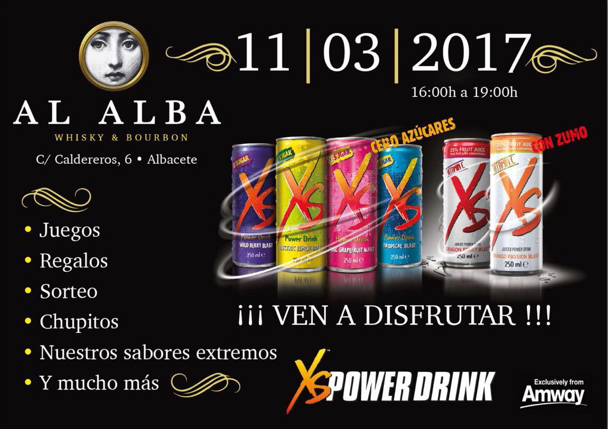 AlAlbaCopas's tweet photo. Este sábado en Al Alba tenemos una gran fiesta XS con sorteos, regalos, sorpresas... ¡No lo dejes pasar! https://t.co/wFVWyJYAP0