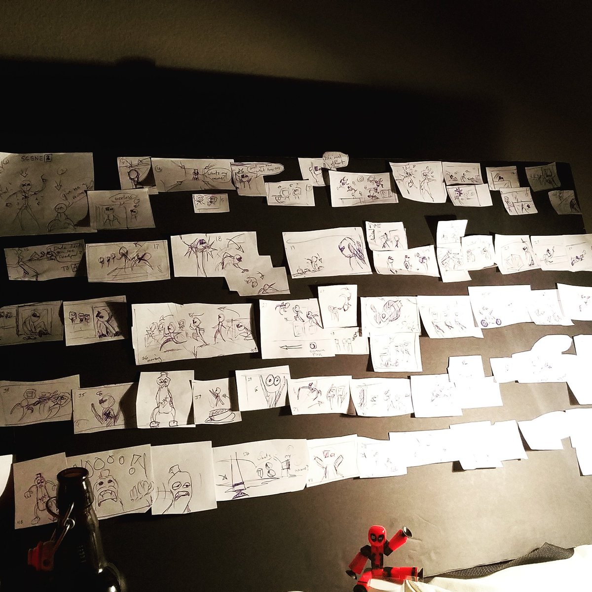 tristen3dyer's tweet image. Storyboarding time with #botpool #animation #storyboarding #storyboard #storytime #art #stikbot #deadpool instagram.com/p/BRb4d9KAKI9/